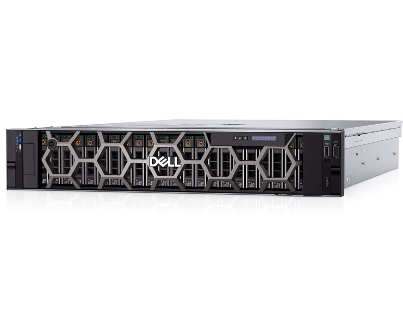 PowerEdge R7615 EPYC 9124 16C 4x16GB H755 2x480GB SSD RI 1100W (1+1) 3yr NBD + šine za rack