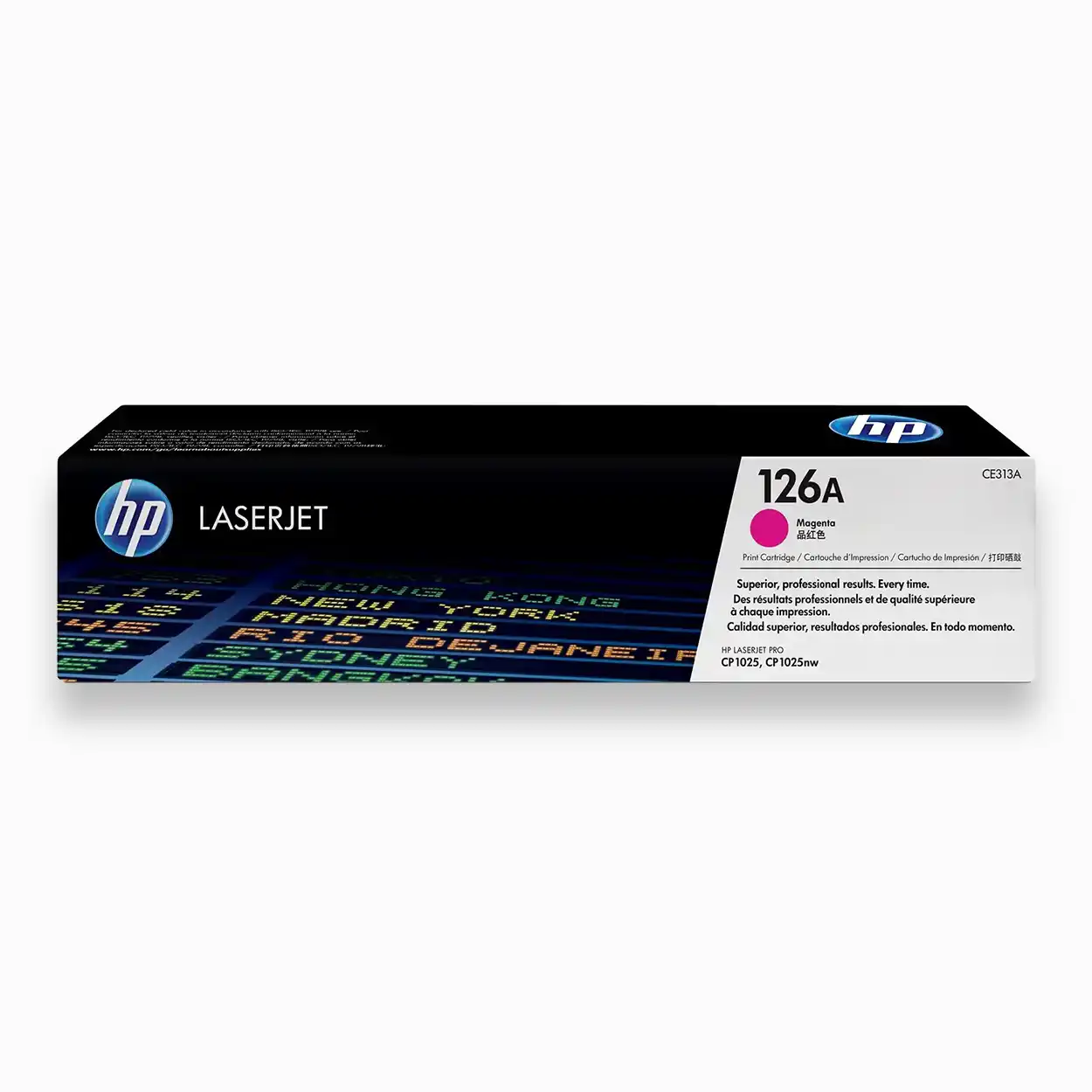 HP 126A Magenta Original LaserJet Toner Cartridge, CE313A