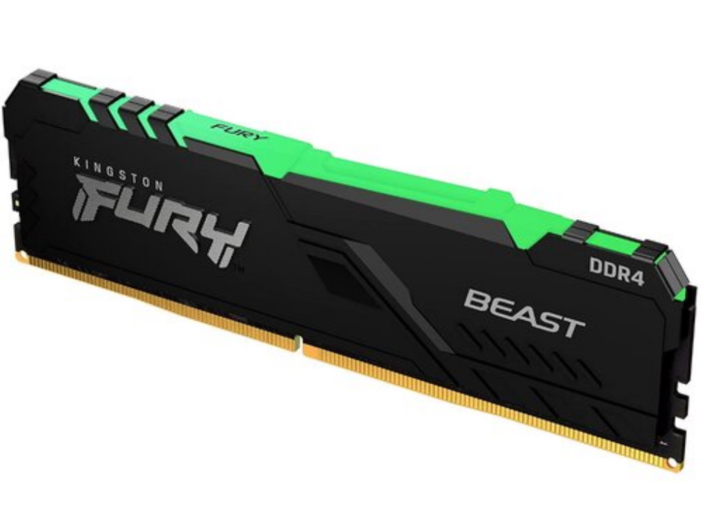 KINGSTON FURY Beast RGB 16GB DIMM DRR4-3200MHz CL16,  KF432C16BB1A/16.E