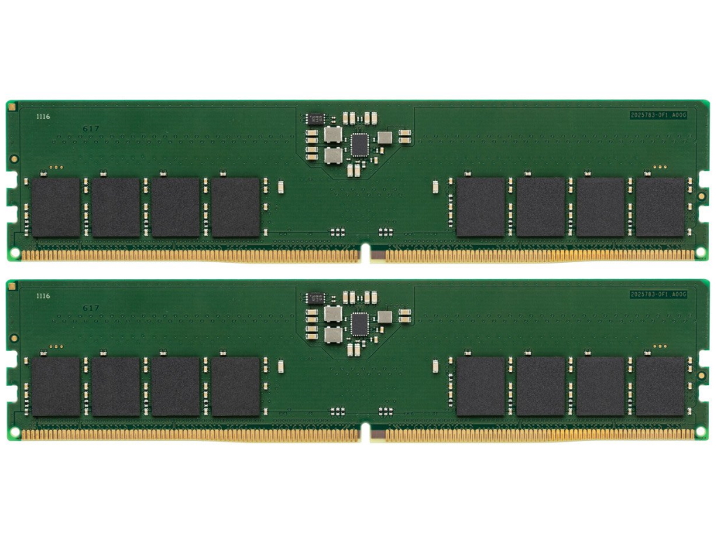 KINGSTON 32GB(16GBX2) DIMM DDR5-4800MHz CL40, KVR48U40BS8K2-32