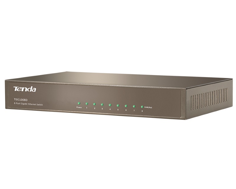 Tenda TEG1008D 8-Port Gigabit Desktop Switch,6932849431025