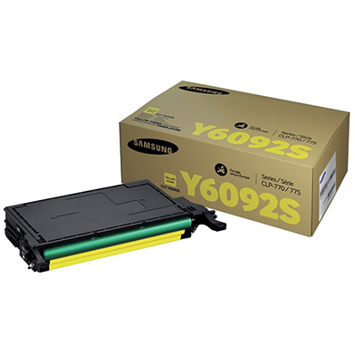 Samsung CLT-Y6092S Yellow Toner, SU559A