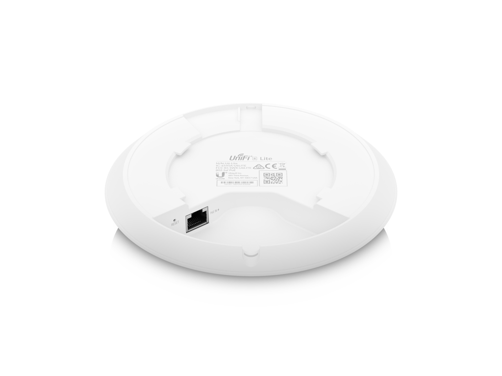 Access Point UBIQUITI WiFi 6 Lite bela,U6-LITE