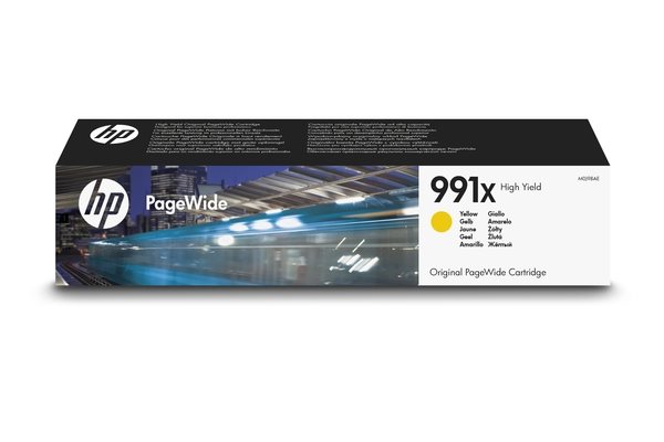 HP 991X High Yield Yellow Original PageWide Cartridge, M0J98AE