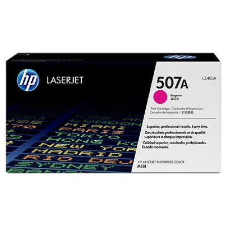 HP 507A Magenta LaserJet Toner Cartridge, CE403A