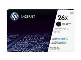 HP 26X High Yield Black Original LaserJet Toner Cartridge, CF226X