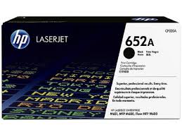 HP 652A Black Original LaserJet Toner Cartridge, CF320A