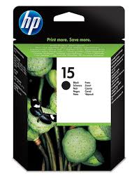 HP 15 Large Black Original Ink Cartridge, C6615DE