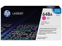 HP 648A Magenta Original LaserJet Toner Cartridge, CE263A