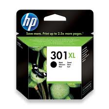 HP 301XL High Yield Black Original Ink Cartridge, CH563EE