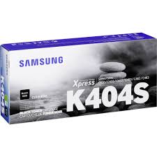 Samsung CLT-K404S Black Toner Cartridge, SU100A