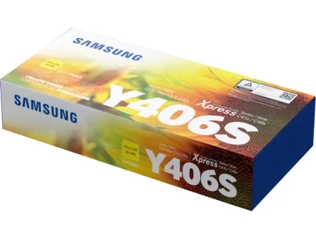 Samsung CLT-Y406S Yellow Toner Cartridge, SU462A