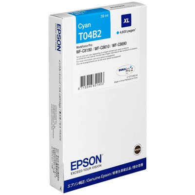 EPSON WF-C81xx/WF-C86xx Ink Cartridge L Cyan, C13T04C240