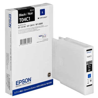 EPSON WF-C81xx / WF-C86xx Ink Cartridge L Black, C13T04C140