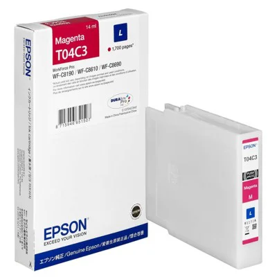 EPSON WF-C81xx / WF-C86xx Ink Cartridge L Magenta, C13T04C340