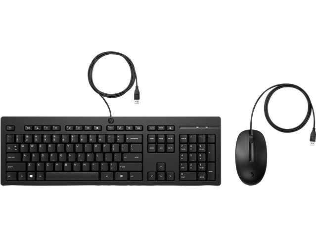 HP Tastatura+Miš 225 Wired, 286J4AA#BED