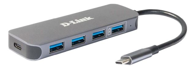 D-Link USB-C to 4-Port USB 3.0 Hub,DUB-2340