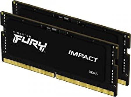 Kingston FURY IMPACT 64GB (2x32GB) DDR5-5600MHz SO-DIMM, KF556S40IBK2-64