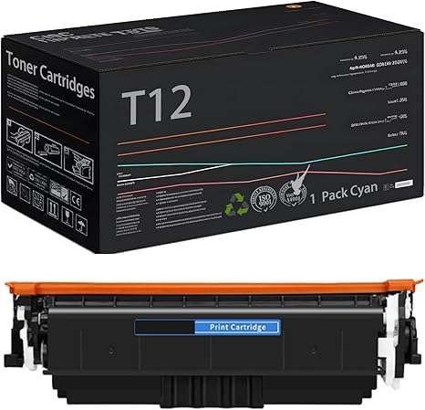 Canon T12 High Yield Toner Cartridge Cyan