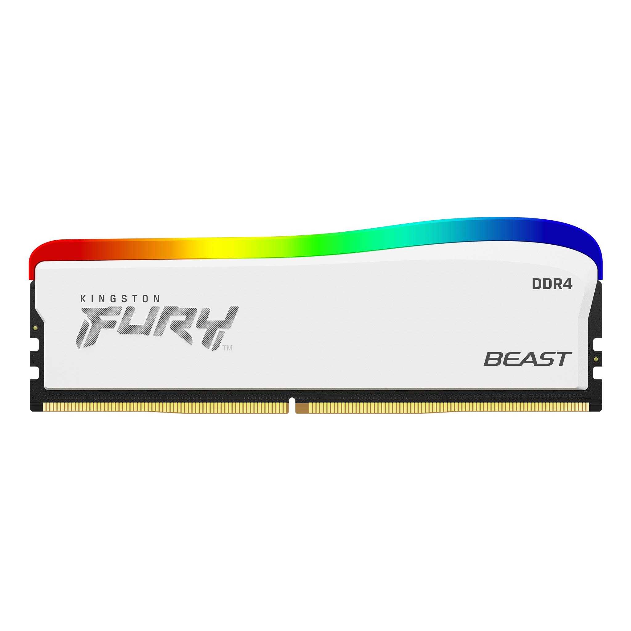 KINGSTON FURY Beast RGB SE 16GB DDR4-3600MHz DIMM, KF436C18BWA/16