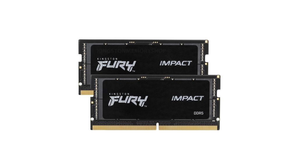 Kingston FURY IMPACT 32GB (2x16GB) DDR5-4800MHz SO-DIMM, KF548S38IBK2-32