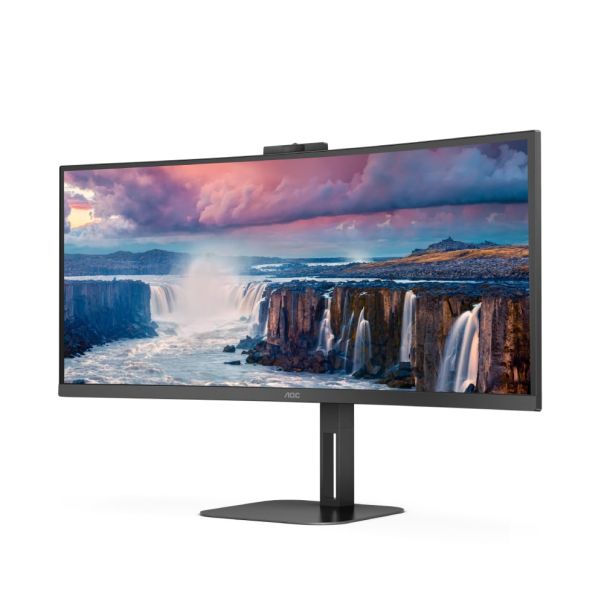 AOC Monitor Curved 34" CU34V5CW/BK