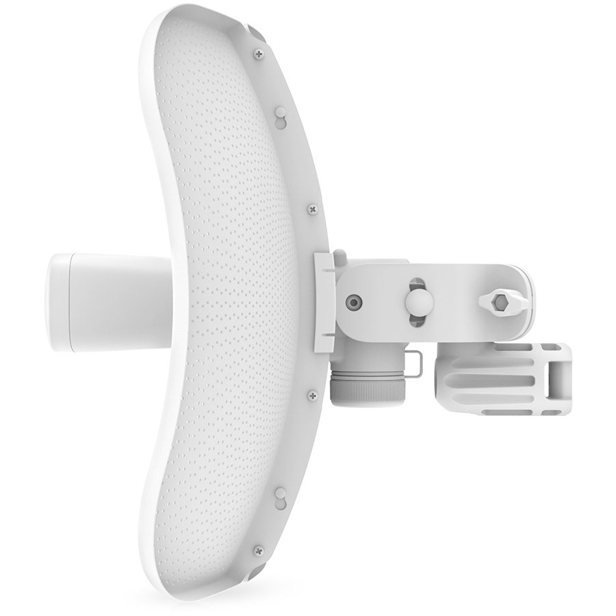 Ubiquiti LiteBeam 5AC Gen2, Ultra-lightweight design with proprietary airMAX ac chipset and dedicated management WiFi for easy UISP mobile app support and fast setup, 5 GHz, 15+ km link range, 450+ Mbps throughput, PoE adapter included,LBE-5AC-GEN2-EU