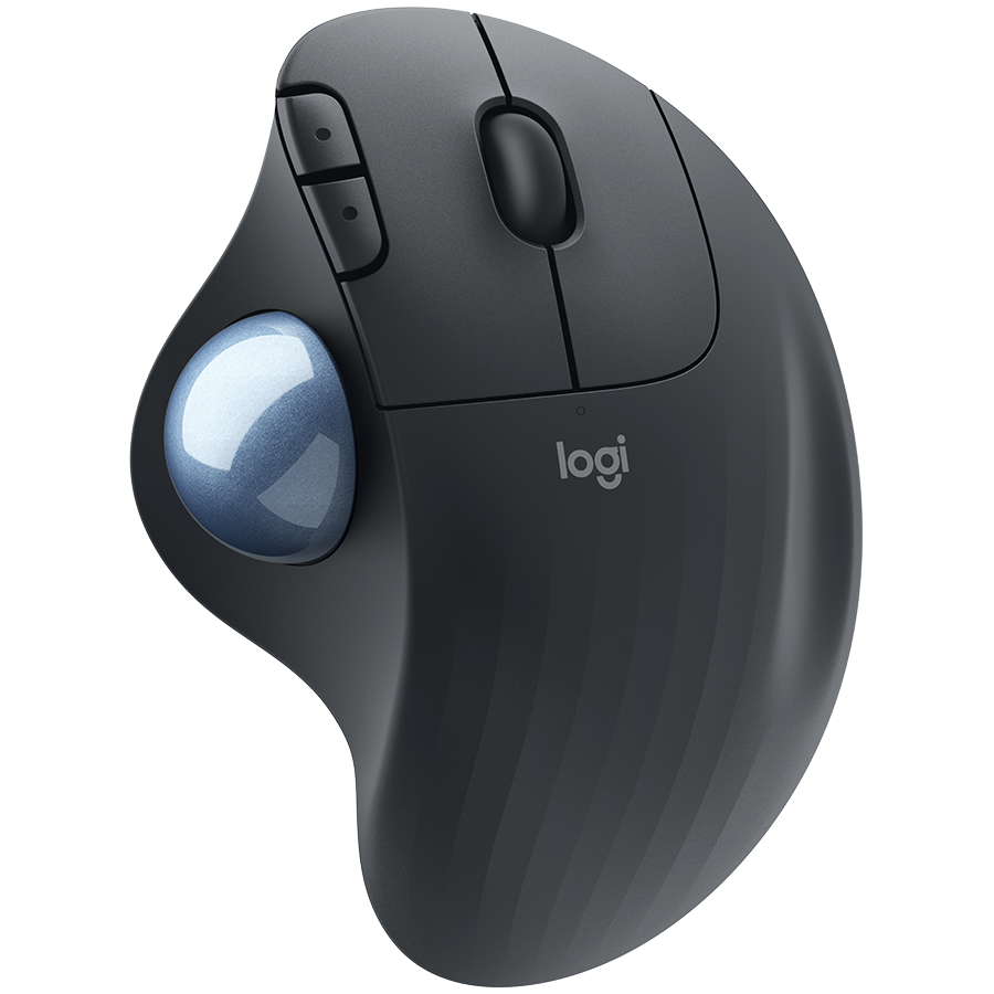 LOGITECH M575 ERGO Bluetooth Trackball Mouse - GRAPHITE