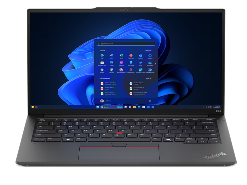 Lenovo Laptop ThinkPad E14 G6 14", U7-155H, 32GB, 1TB, Win11Pro, 21M70013YA