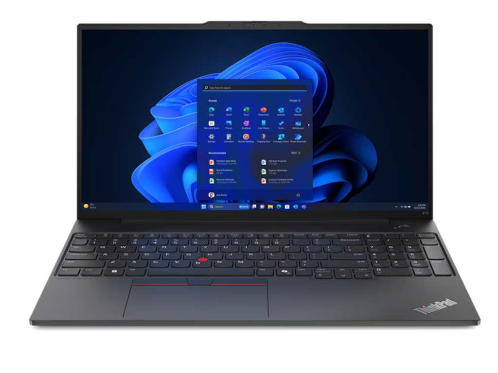 Lenovo Laptop ThinkPad E16 G2 16", U5-125U, 16GB, 512GB, Win11Pro, 21MA0020YA