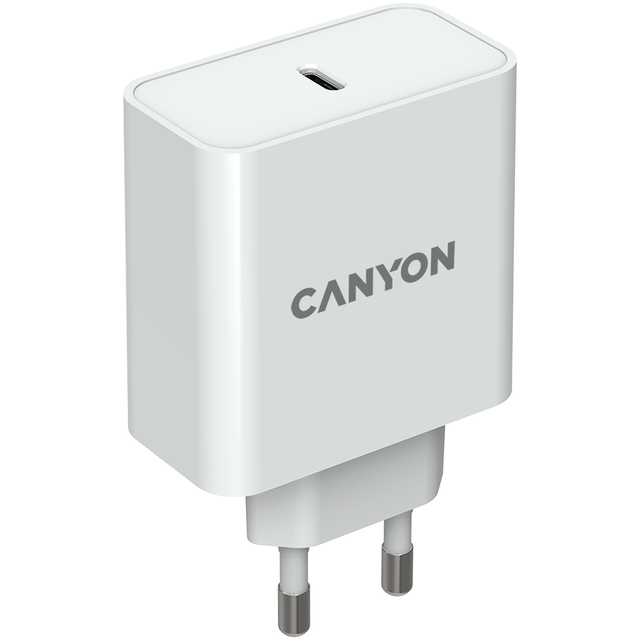 CANYON charger H-65 GaN PD 65W White,CND-CHA65W01