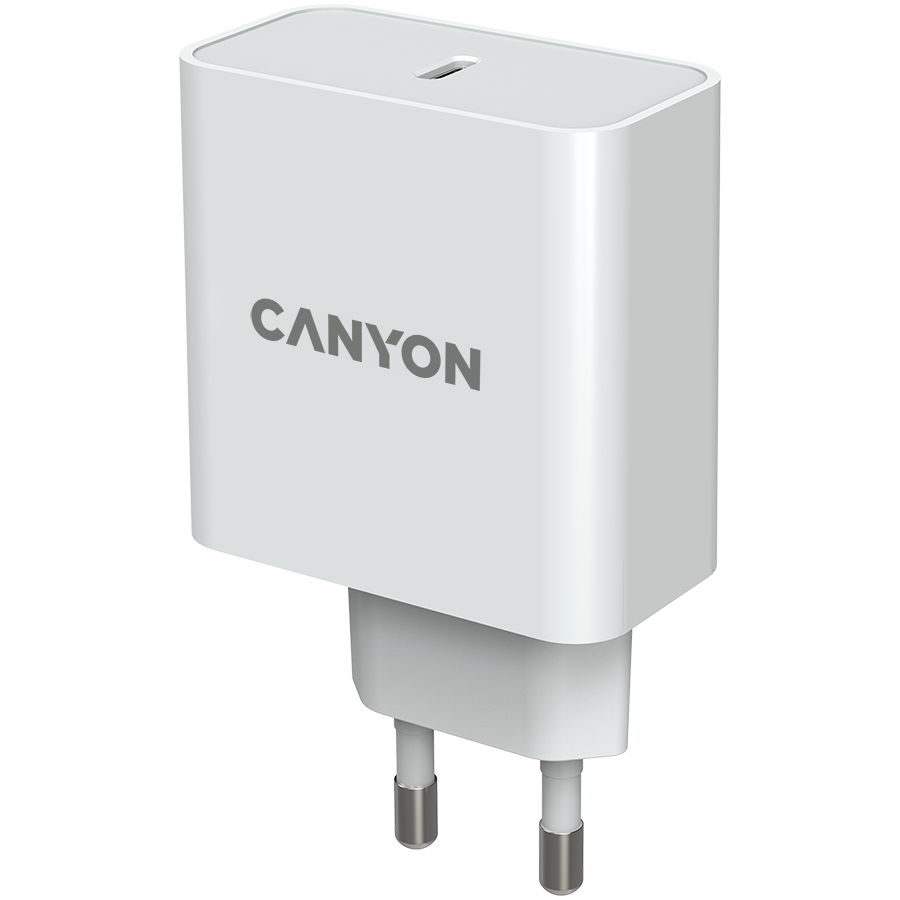 CANYON charger H-65 GaN PD 65W White,CND-CHA65W01