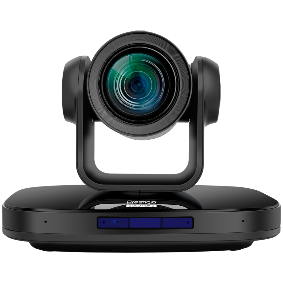 Prestigio Solutions Video Conferencing 4K PTZ Camera Alpha: 4K UHD, 8.4MP, PTZ, AI, No mic, PoE, Connection via HDMI 2.0, USB 3.0, RJ45 or 3G-SDI,PSVCCU8N002