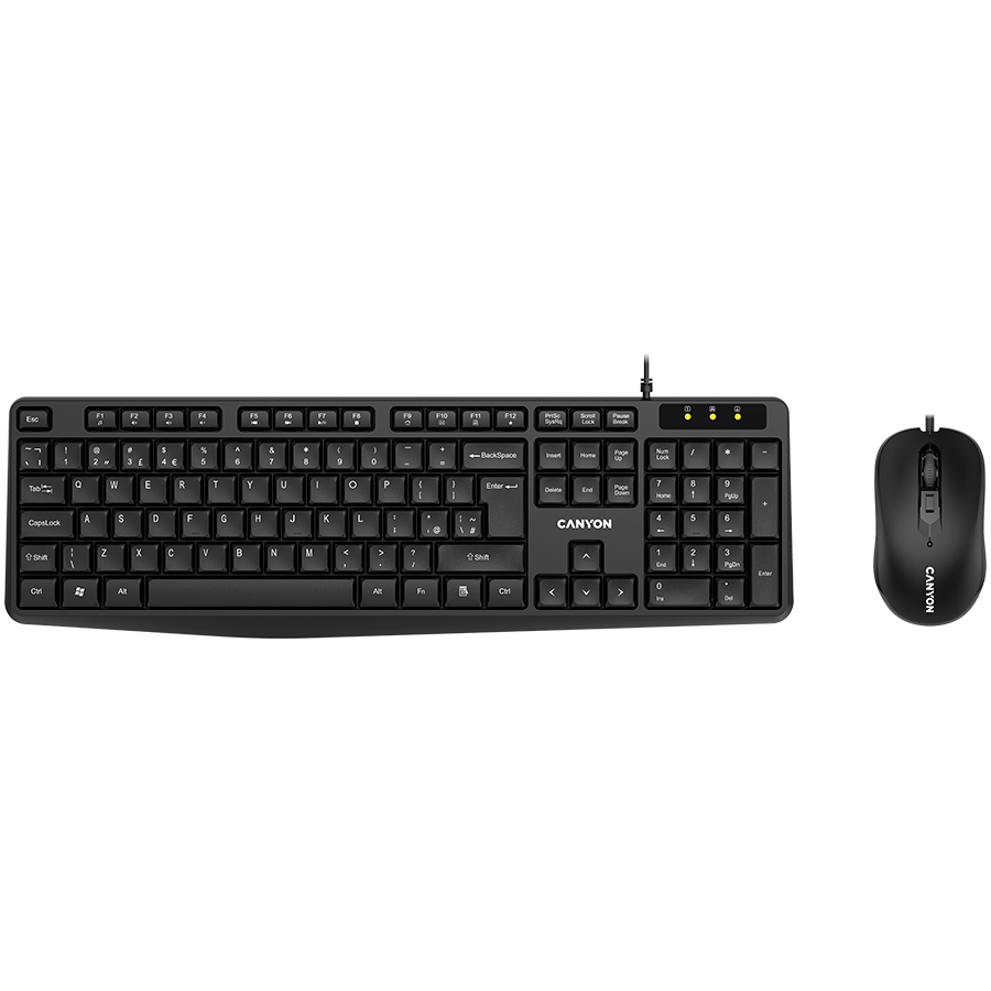 CANYON Tastatura+Miš, CNE-CSET1-AD