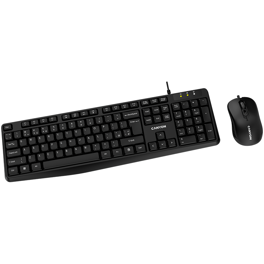 CANYON Tastatura+Miš, CNE-CSET1-AD