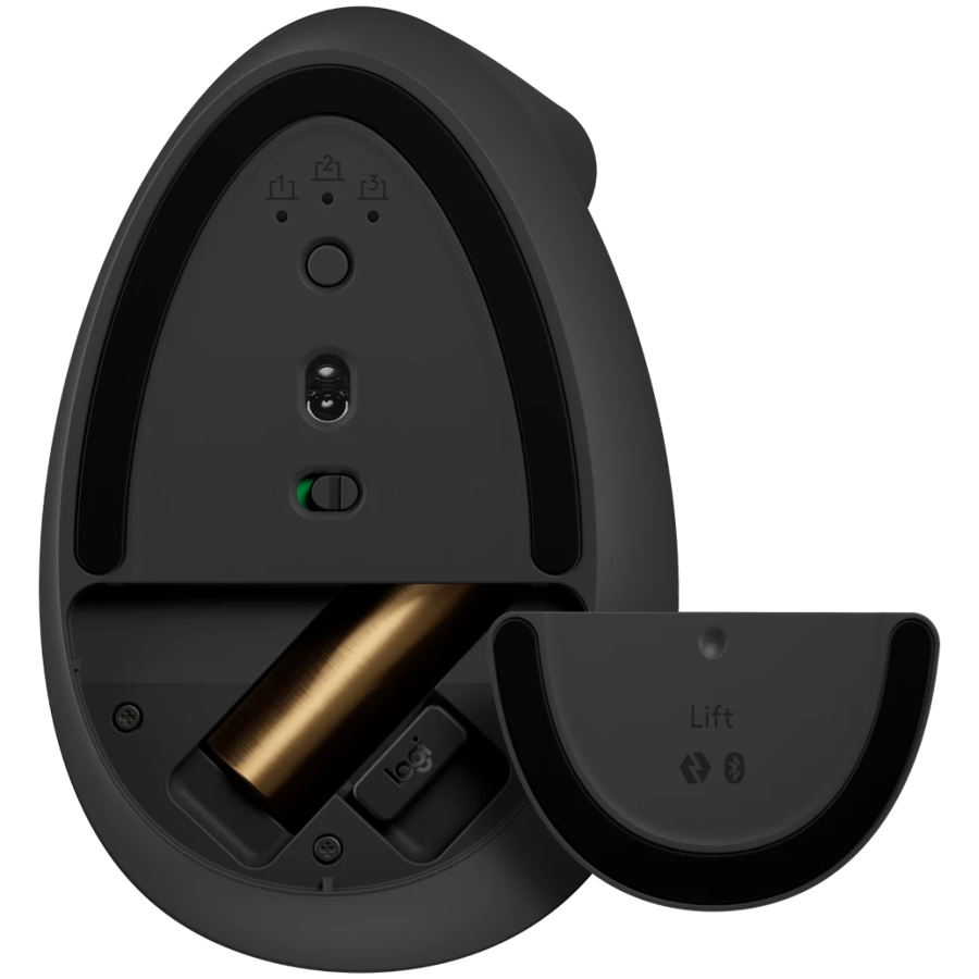 Logitech Lift Vertikalni Ergonomski Miš, 910-006473