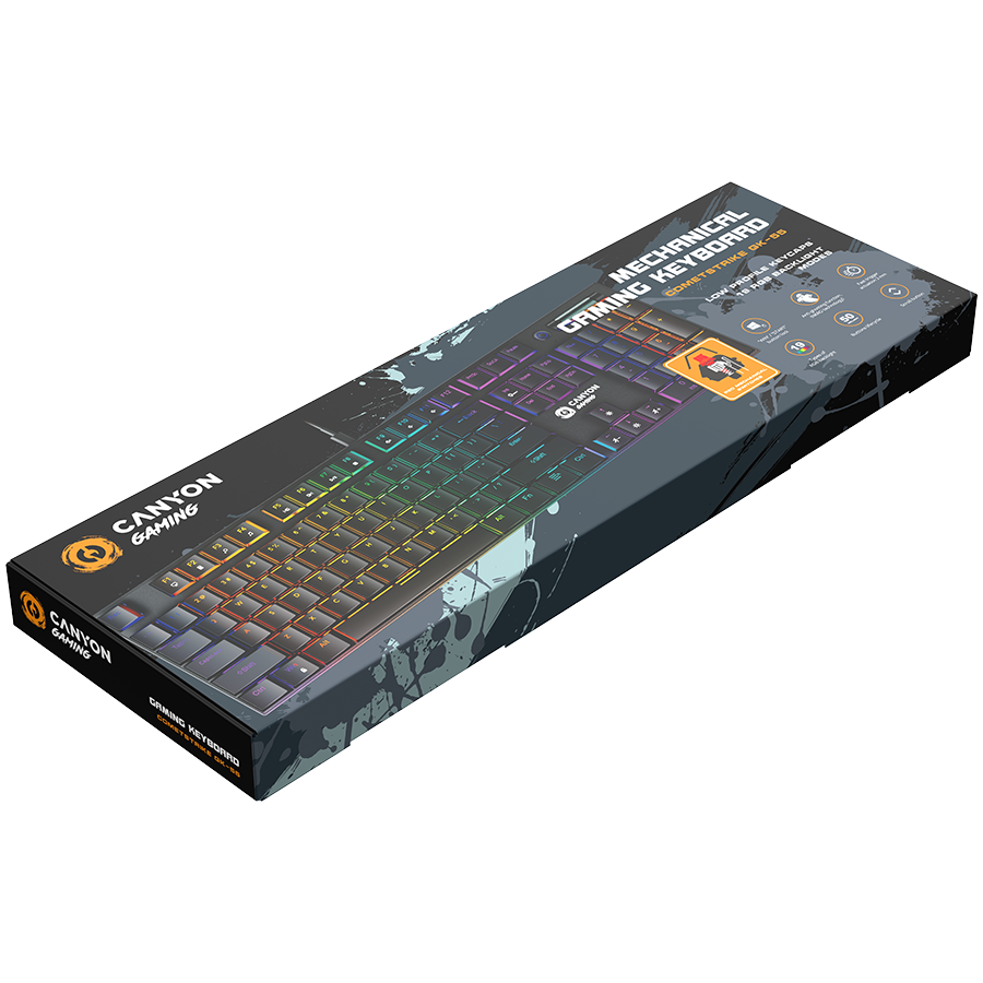 CANYON Gaming Tastatura Cometstrike, GK-55, CND-SKB55-US