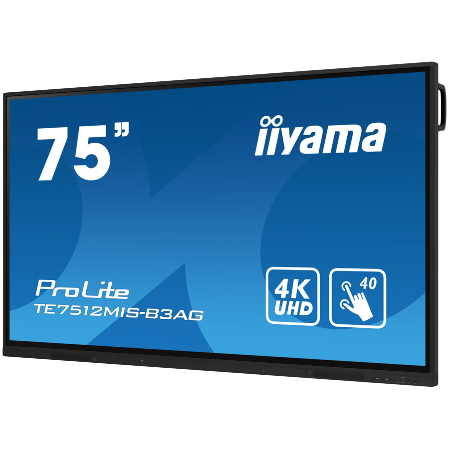 Iiyama Monitor PROLITE TE7512MIS-B3AG 75" UHD, IPS