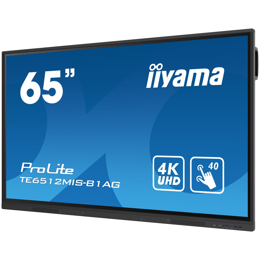 Iiyama Monitor 65" TE6512MIS-B3AG UHD LCD