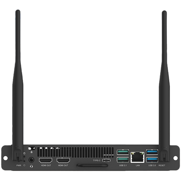 Prestigio Solutions Windows PC (for Multiboard Light & Light+ Series) 80 pin: Core i5 CPU (12th Gen) 1235U / 8GB DDR5/ 256GB SSD / WiFi 6 / TPM2.0 / Windows 11 trial / 2*wifi antennas,PSMB528K002