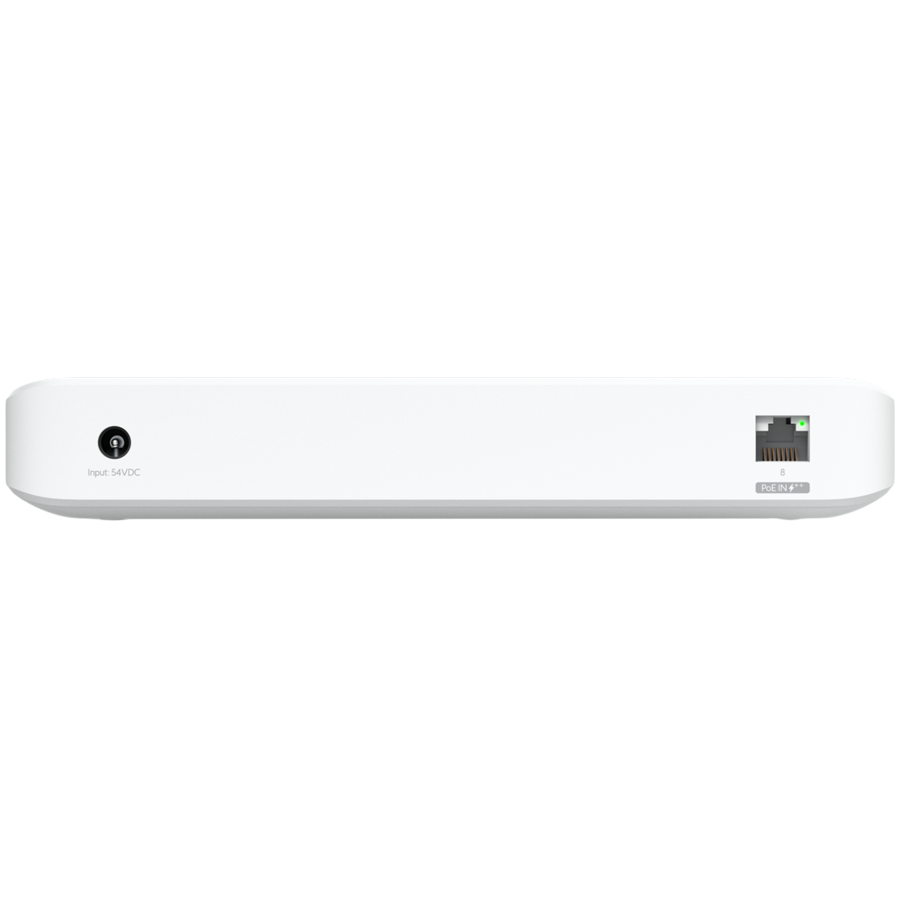 Ubiquiti,8 x 10Base-T/100Base-TX/1000Base-T (Gigabit Ethernet/Fast Ethernet/Ethernet) RJ-45, USW-ULTRA-210W