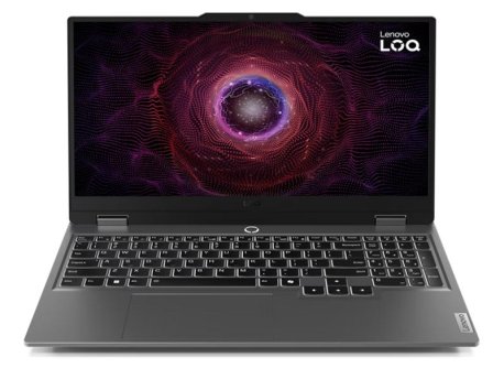 Laptop Lenovo LOQ 15.6", R5-7235HS, 24GB, 512GB, DOS, 83JC00AVYA