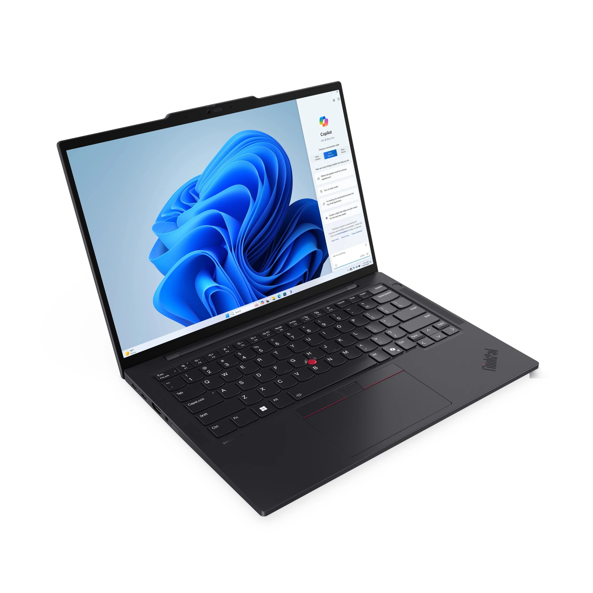 Lenovo Laptop ThinkPad T14s G5 14", U7-155U, 32GB, 1TB, Win11Pro, 21LS005LCX