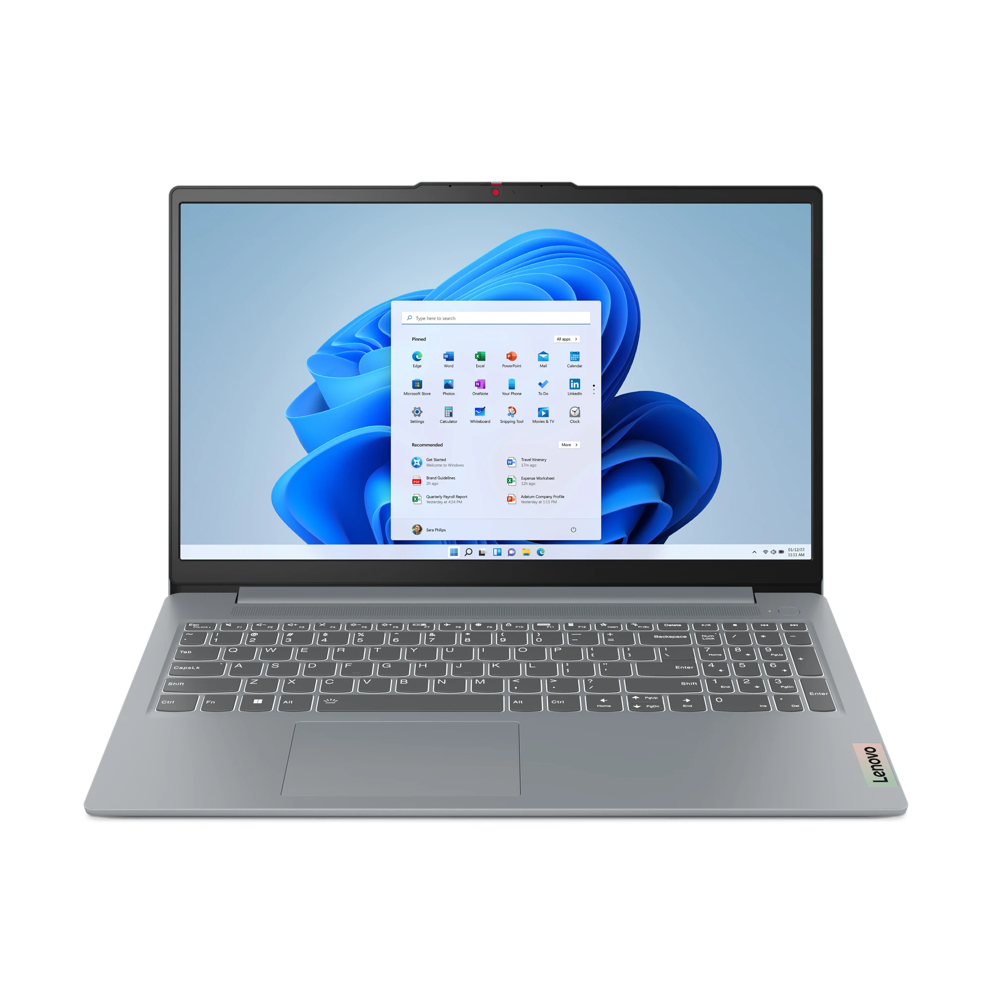 Lenovo Laptop IdeaPad Slim 3 15.6", i5-12450H, 16GB, 512GB, 83ER00FTYA