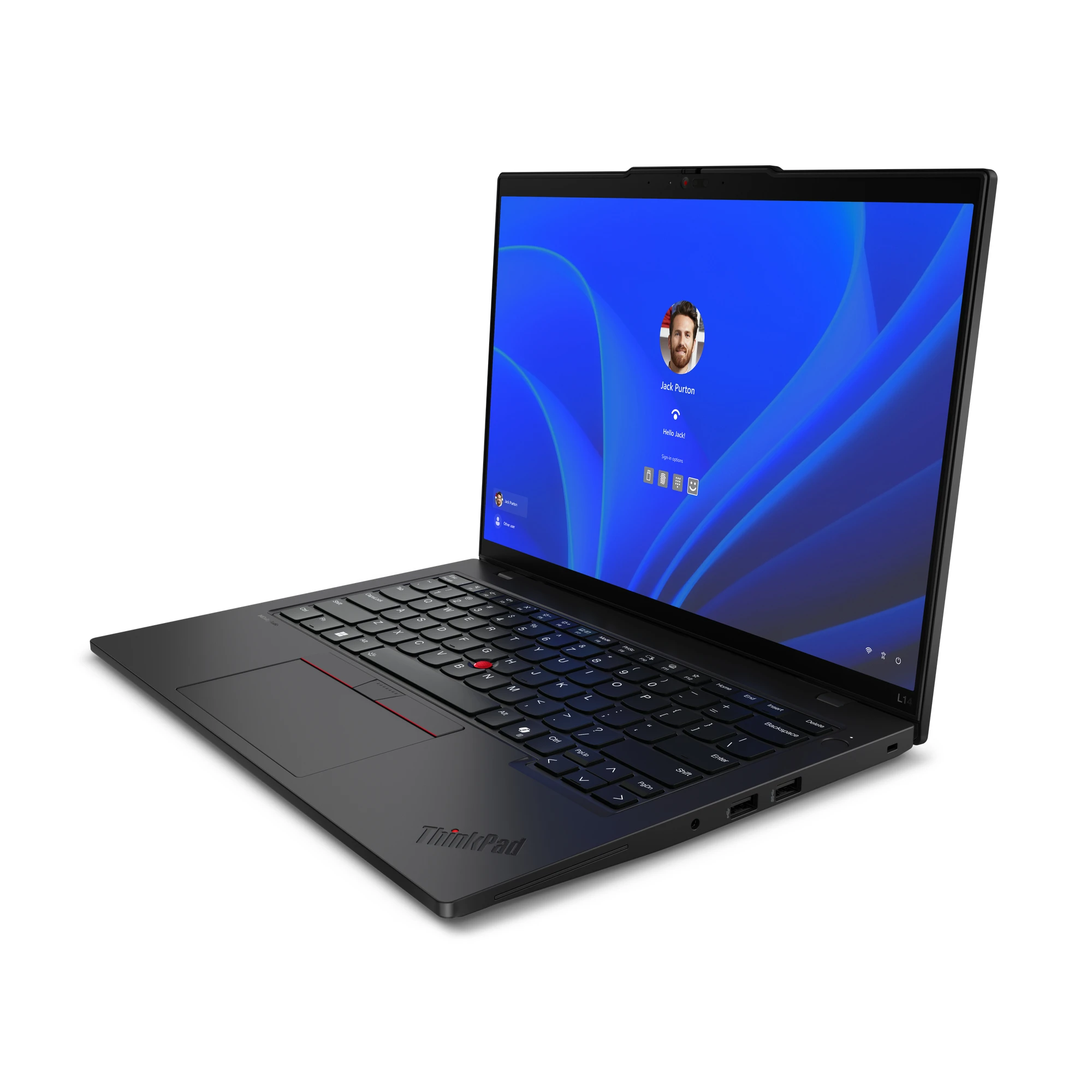 Lenovo Laptop ThinkPad L14 G5 14" U7-155U, 16GB, 512GB, Win11Pro, 21L10032CX