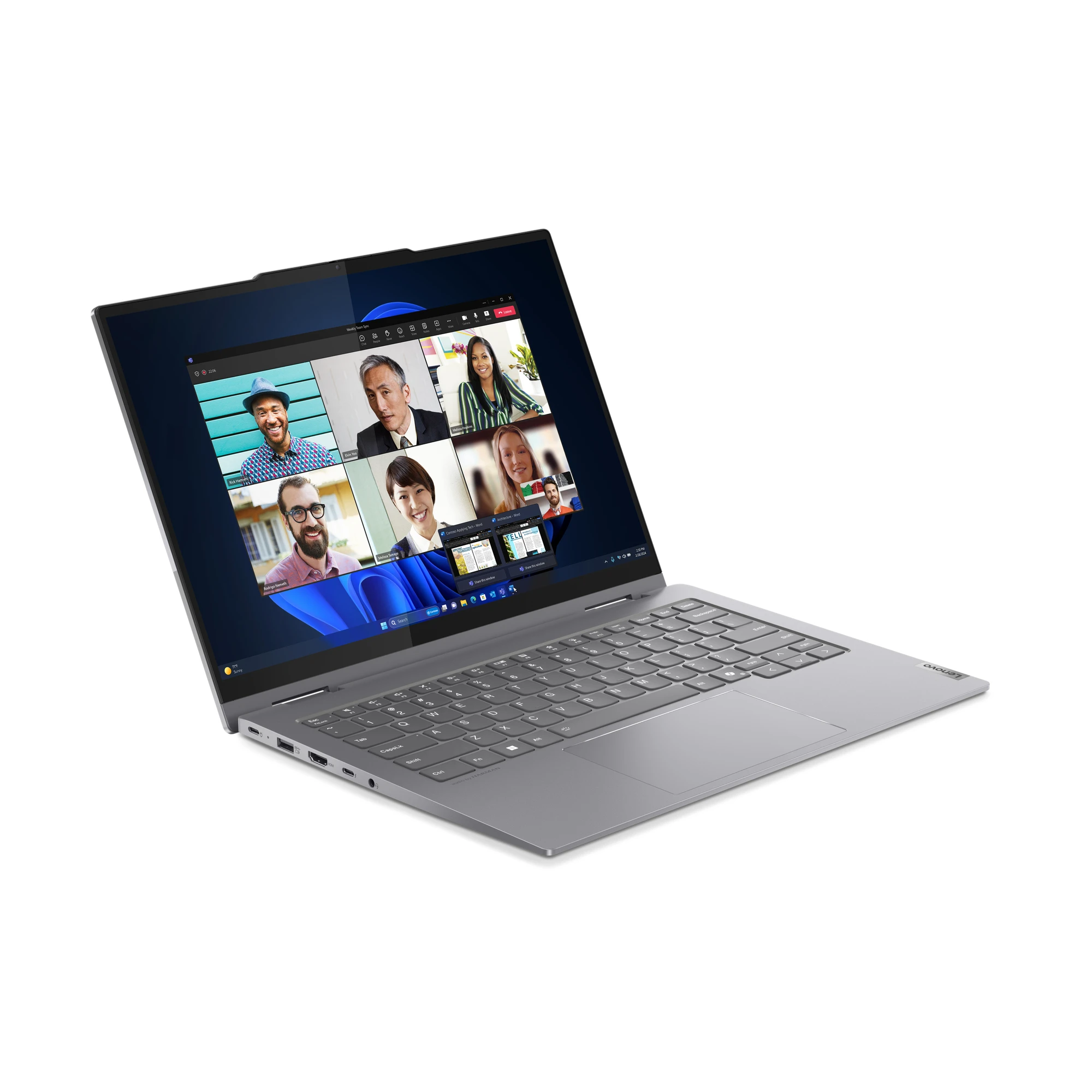 Lenovo Laptop ThinkBook 14 2-in-1 G4 14" U5-125U, 16GB, 512GB, Win11Pro, 21MX0019YA