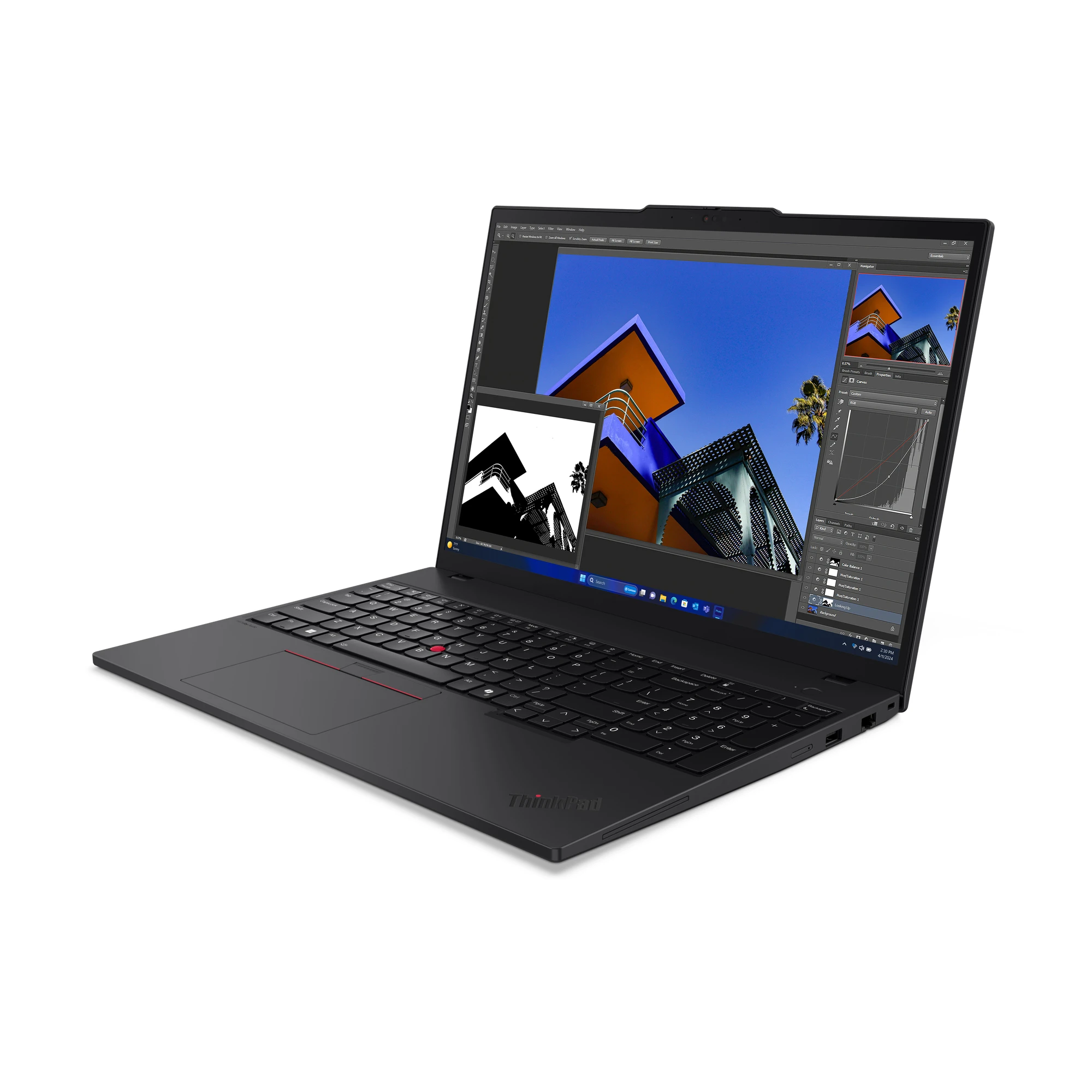 Lenovo Laptop T16 G3 16", U5-125U, 16GB, 512GB, Win11Pro, 21MN00B8CX