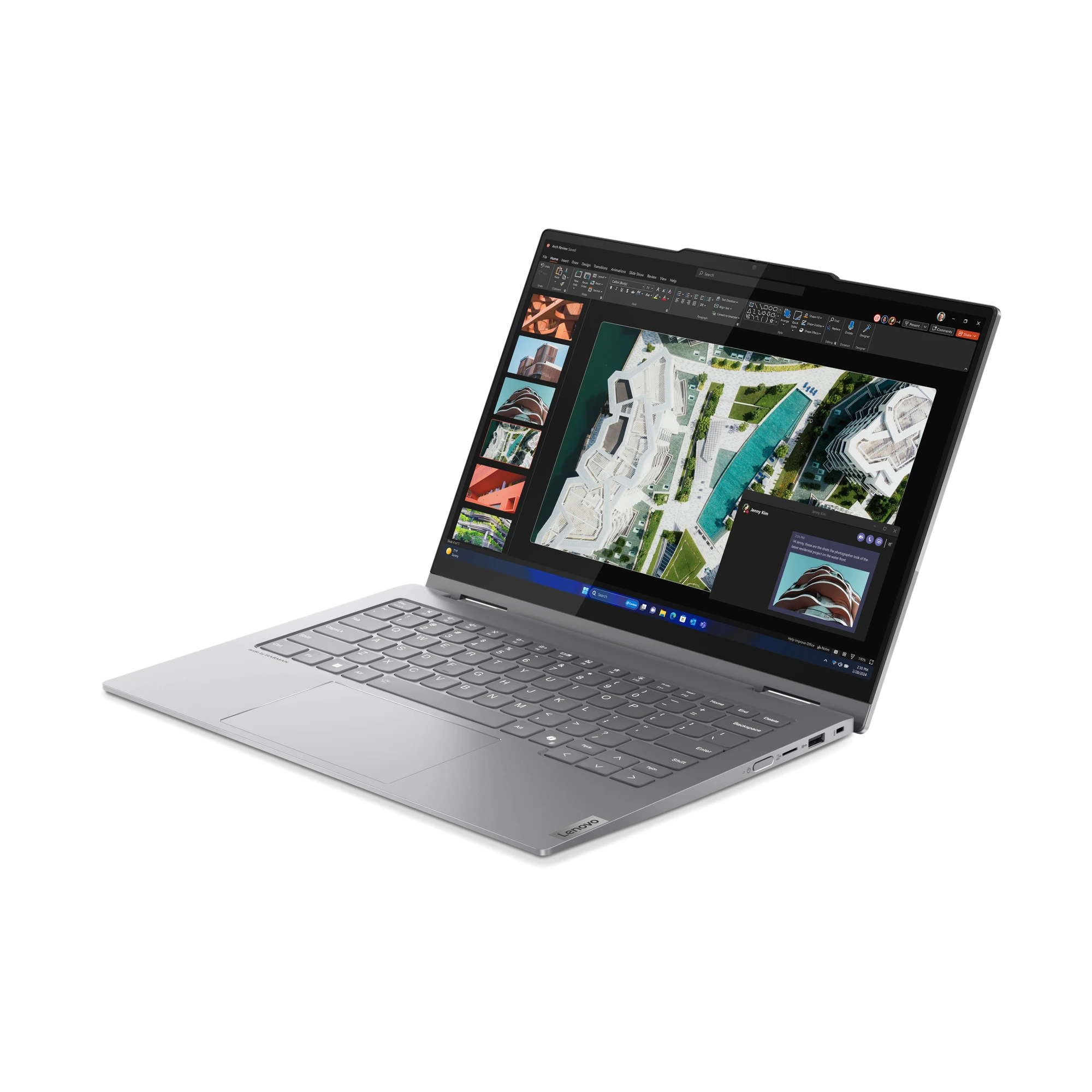 Lenovo Laptop ThinkBook 14 2-in-1 G4 14" U5-125U, 16GB, 512GB, Win11Pro, 21MX0019YA