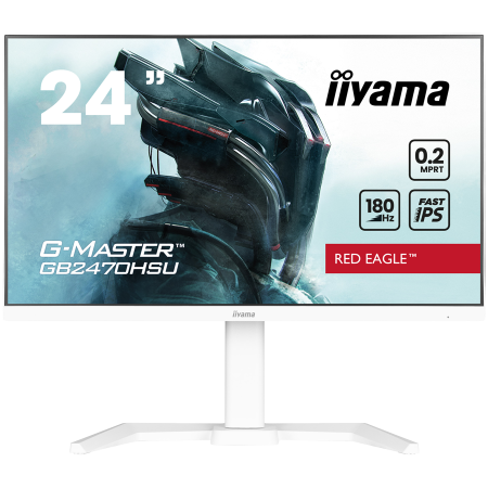 Iiyama Monitor G-Master Red Eagle GB2470HSU-W6 24", IPS, HDMI, USB