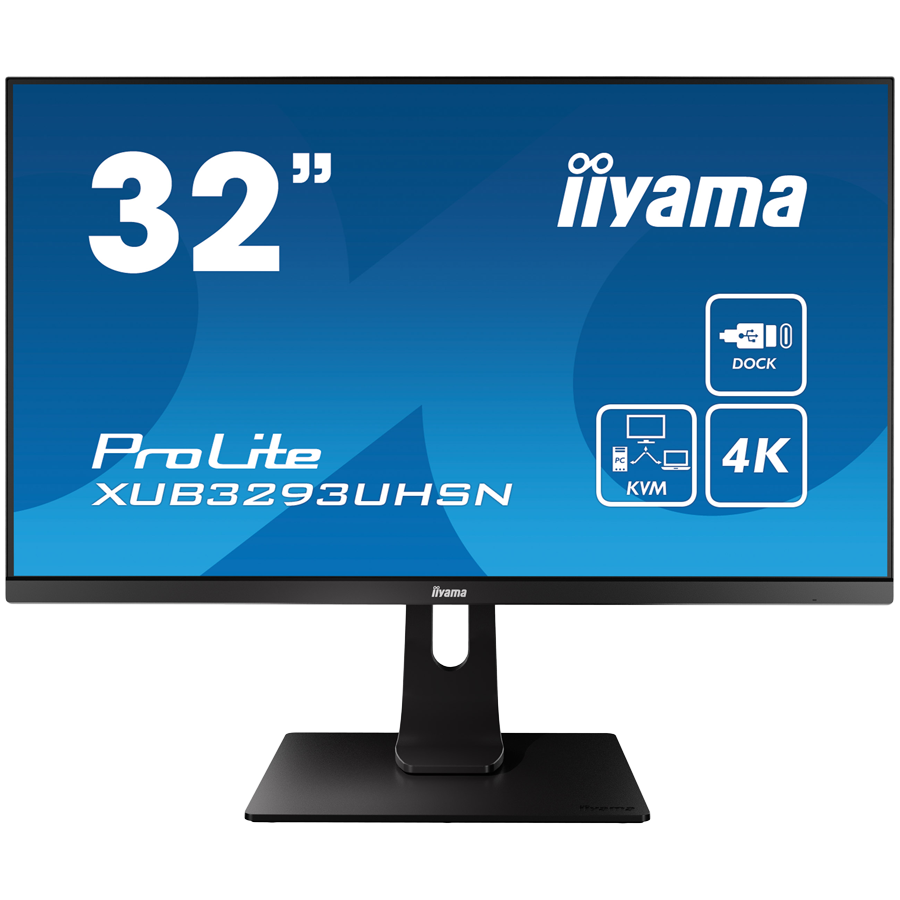 Iiyama Monitor ProLite XUB3293UHSN-B5 32", LED, IPS, UHD, HDMI, USB
